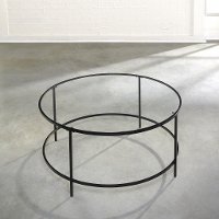 Black/ Glass Coffee Table - Harvy Park