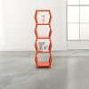 Orange Blush Tower Etagere - Soft Modern