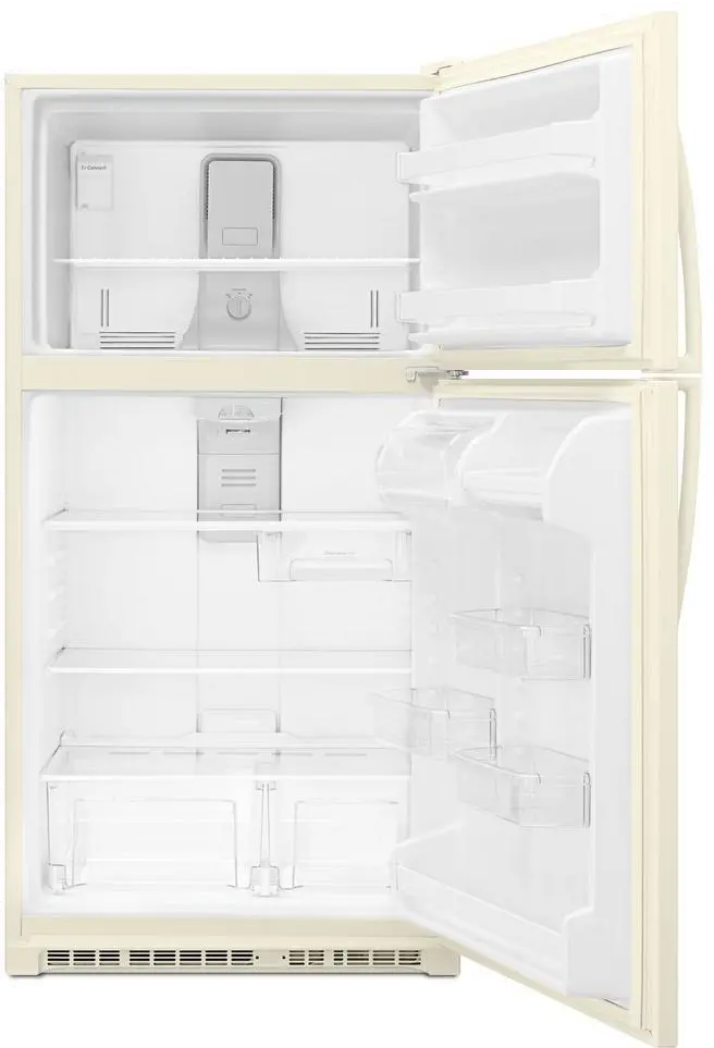 WRT311FZDT Whirlpool 20 cu ft Top Freezer Refrigerator - 33 W Biscuit-3