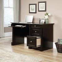 Black Oak Computer Desk - Padillia-1