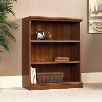 Planked Cherry 3-Shelf Bookcase - Camden County
