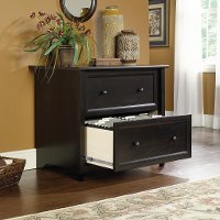 Estate Black 2 Drawer Lateral File Cabinet - Edge Water-2
