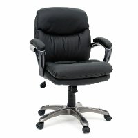 Black Managers Chair - Gruga