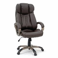 Brown Leather Executive Chair - Gruga