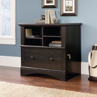 Antiqued Paint Lateral File Cabinet - Harbor View -2