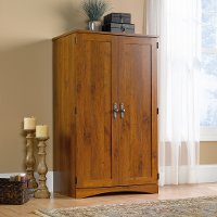Abbey Oak Computer Desk - Harvest Mill