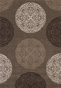 5 x 8 Medium Brown Area Rug - Townshend