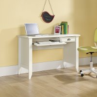 Soft White Computer Desk - Shoal Creek-2