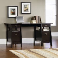 Jamocha Executive Trestle Desk - Stockbridge