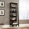 Jamocha 5-Shelf Bookcase - Trestle