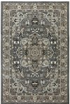 5 x 8 Medium Green, Brown & Taupe Area Rug - Euphoria