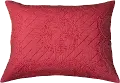 Coral Quilted Standard Sham - Moroccan Fling Bedding Collection