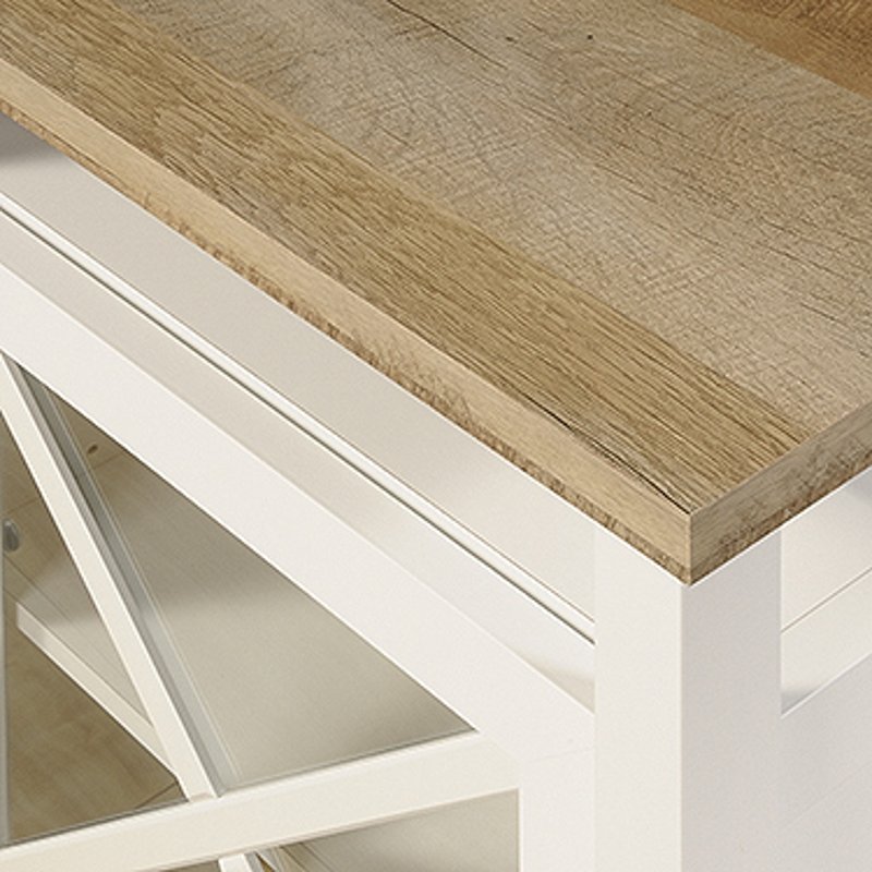 Soft White Tv Stand Cottage Road