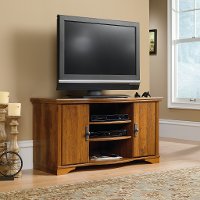 Abbey Oak Entertainment Credenza - Harvest Mill