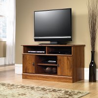 Abbey Oak Panel TV Stand - Harvest Mill