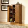 Carolina Oak Multimedia Storage Cabinet - Orchard Hills -2