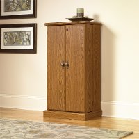 Carolina Oak Multimedia Storage Cabinet - Orchard Hills