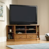 Carolina Oak Corner Credenza - Orchard Hills