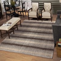5 x 8 Medium Skyline Pewter Area Rug - Metropolitan