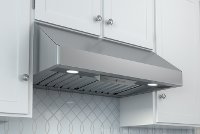 AK7000BS Zephyr Tempest Series Range 30 Inch Hood - Stainless Steel-3