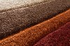 8 x 10 Large Brown, Orange & Red Area Rug - Alpha-5