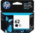 C2P04AN#140/BLACK HP 62 Black Original Ink Cartridge
