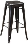 D542SDCB Gray Bar Stool (Set of 4) - Pinnadel