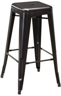 D542SDCB Gray Bar Stool (Set of 4) - Pinnadel