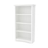 7360767 White 4- Shelf Bookcase - Gascony -2
