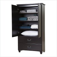 3516038 Dark Mahogony Armoire with Drawers- Noble -2