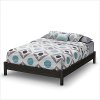 737203 Gray Oak Queen Platform Bed - Step One