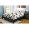 737203 Gray Oak Queen Platform Bed - Step One-2