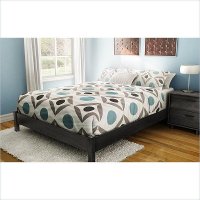 737203 Gray Oak Queen Platform Bed - Step One-2