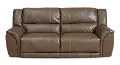 Smoke Performance Fabric Power Reclining Sofa - Carmine Collection