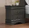Mayville Slate Gray Nightstand