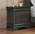 Mayville Slate Gray Nightstand
