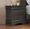 Slate Gray Classic Nightstand - Mayville