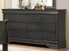 Clearance Mayville Slate Gray Dresser