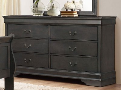 Slate Gray Classic Dresser - Mayville
