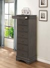 Traditional Gray Lingerie Chest of Drawers - Mayville