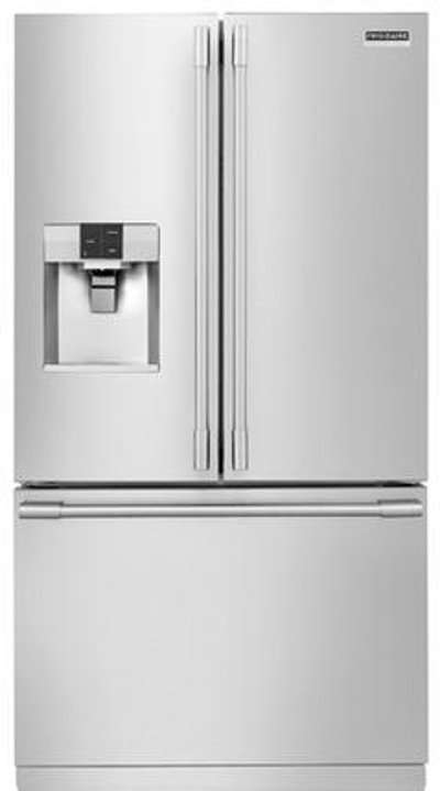 FPBS2777RF Frigidaire French Door Refrigerator with Built-in Water and Ice Dispenser - 36 Inch Stainless Steel