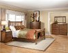 Mission Oak 4 Piece Queen Bedroom Set - Oak Park