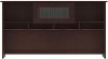 Harvest Cherry L Desk with Hutch, File, and Bookcase - Cabot -6