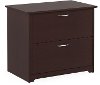 Harvest Cherry L Desk with Hutch, File, and Bookcase - Cabot -8