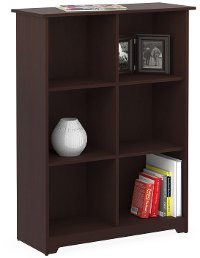 Cherry 6-Cube Bookcase - Cabot -4