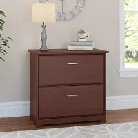 WC31480-03 Cabot Cherry 2 Drawer Lateral File Cabinet