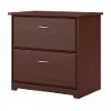 Cherry 2-Drawer Lateral File Cabinet - Cabot -2
