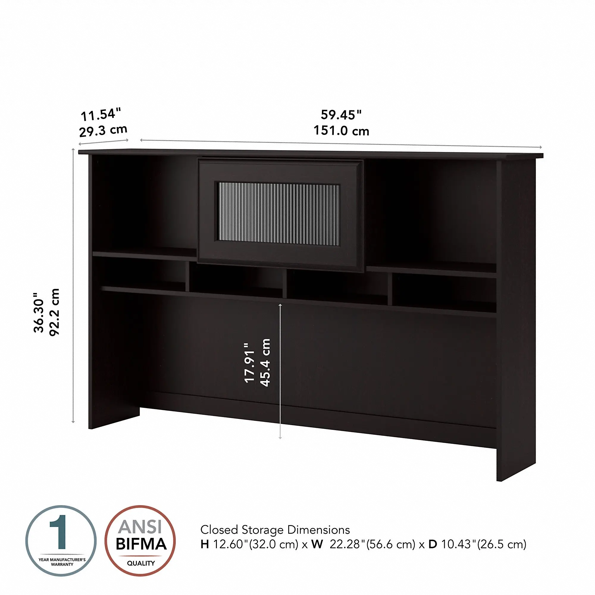 WC31831-03 Cabot Espresso Oak Hutch-6