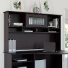 Clearance Cabot Espresso Oak Hutch