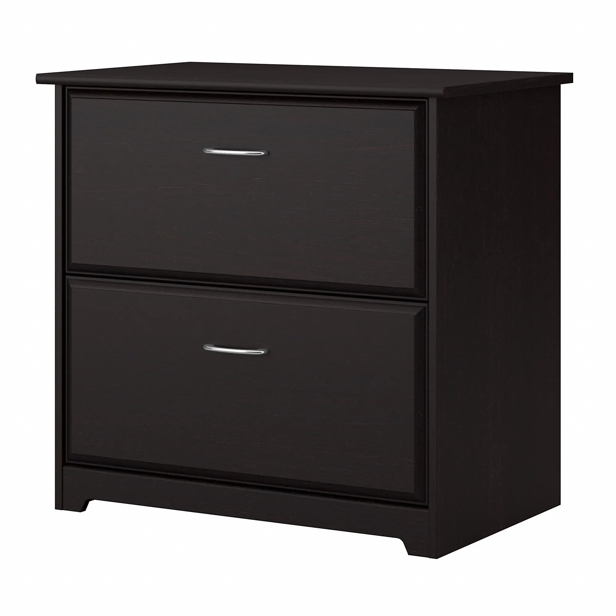 WC31880-03 Espresso Oak 2 Drawer Lateral File Cabinet - Cabot-2